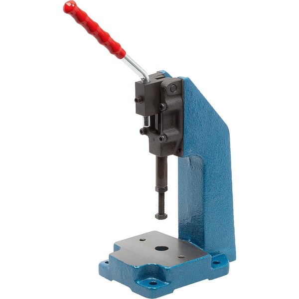 Toggle Press Manual Operation, F2=6000, Steel, Comp:Steel
